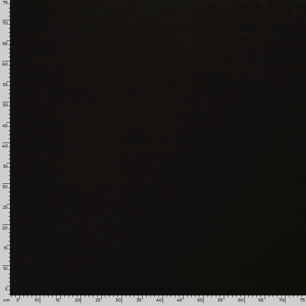 Jersey fabric Unicolour Dark Brown