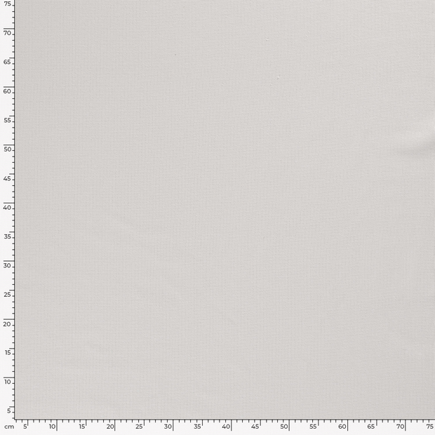 Knitted Waffle fabric Unicolour Light Grey