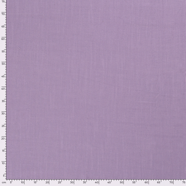 Viscose Lin Chaine et Trame tissu Unicolore Lilas