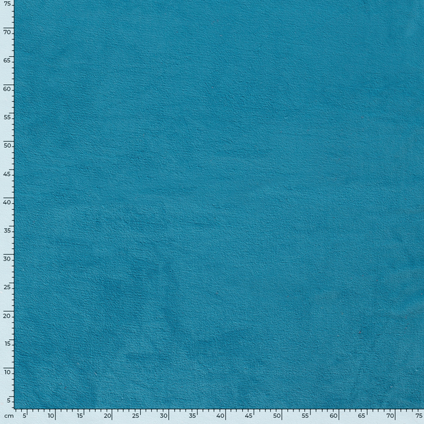 Wellness Fleece fabrik Uni Aqua