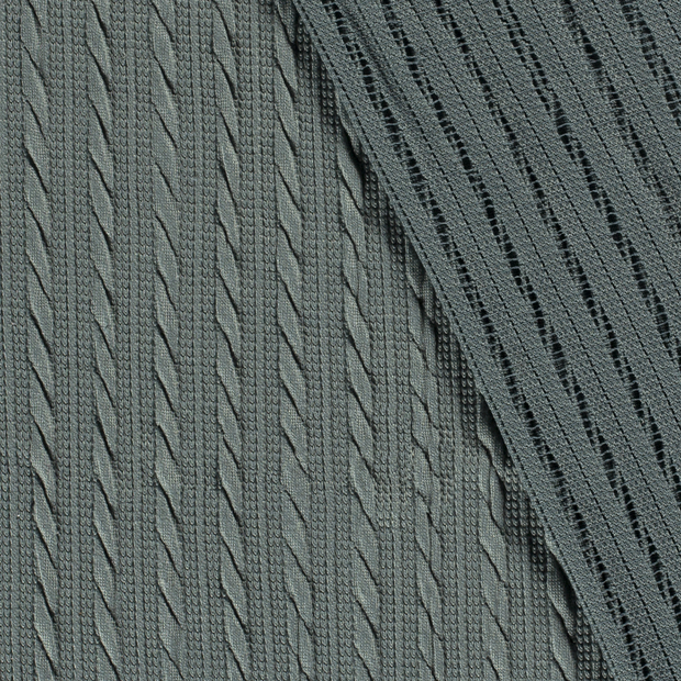 Heavy Knit fabrik Kabelstoff 