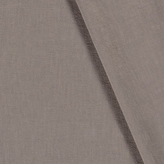 Linen fabric Unicolour stone washed 