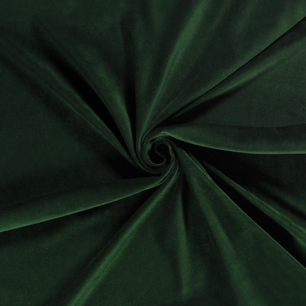 Nicky velours tissu Vert foncé 