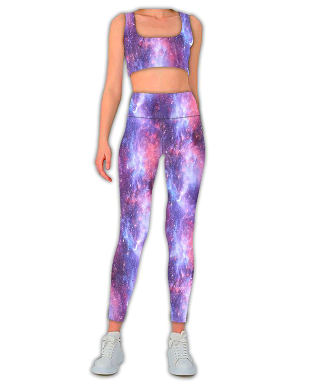 Sportswear Jersey fabric Space Lila
