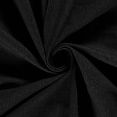 Denim pre-washed Unicolour Black