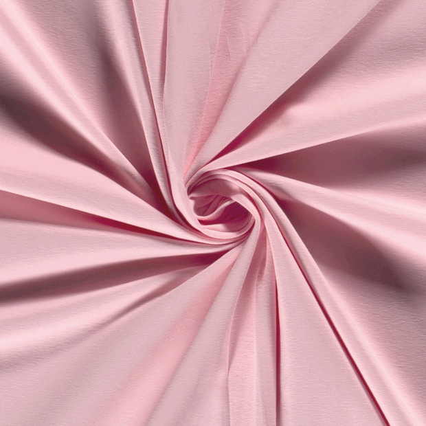 Jersey fabric Unicolour Light Pink