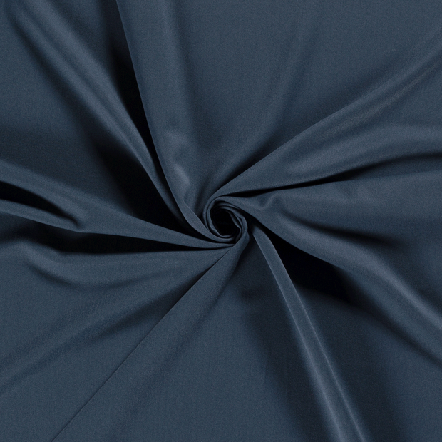 Gabardine fabrik Indigoblau 