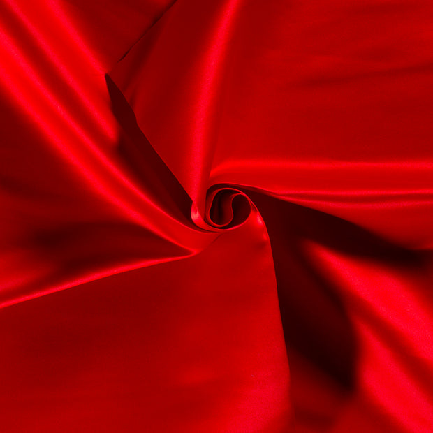 Satin Duchesse fabrik Rot 
