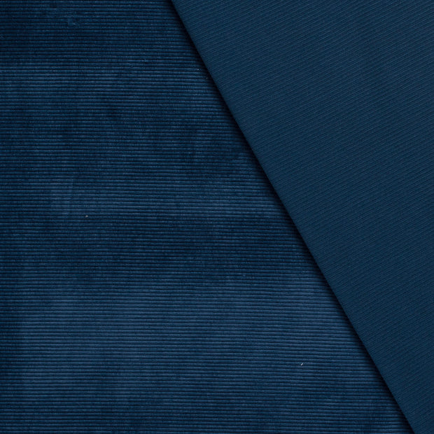 Nicky Velours Rib fabric Unicolour 