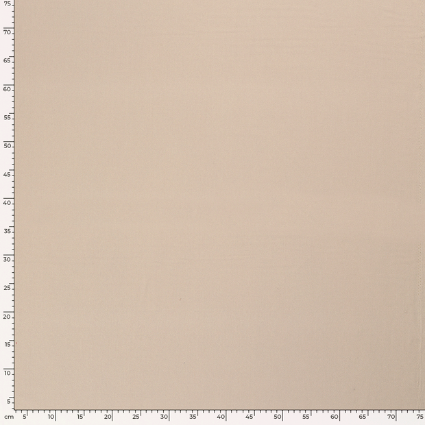 Moss Crêpe tissu Unicolore Beige