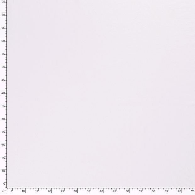 Jersey fabric Unicolour Optical White