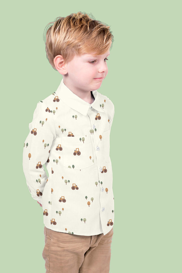 Cotton Poplin fabric Off White matte 
