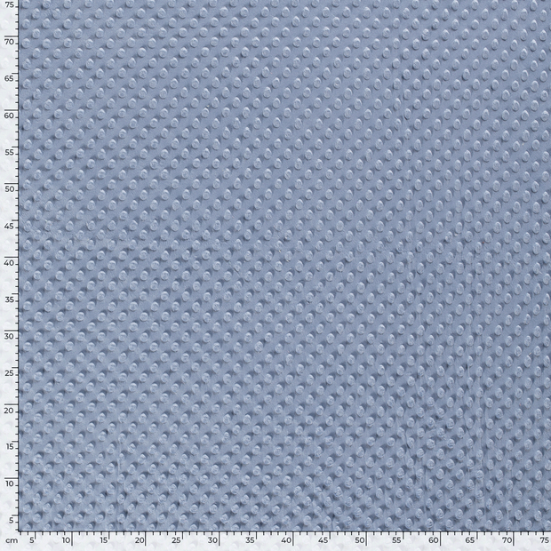 Minky fabrik Uni Babyblau