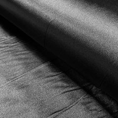 Satin Stretch Unicolour Black