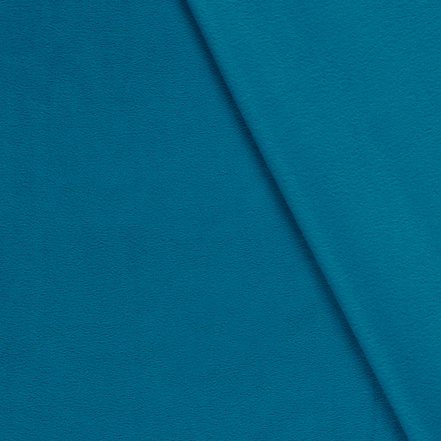 Microfleece fabrik Uni gebürstet 