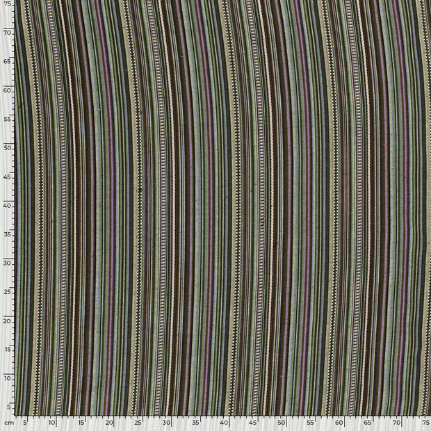 Jacquard fabric Stripes Multicolor