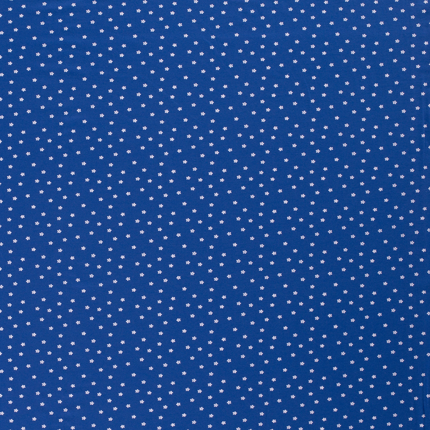Cotton Jersey fabric Cobalt soft 