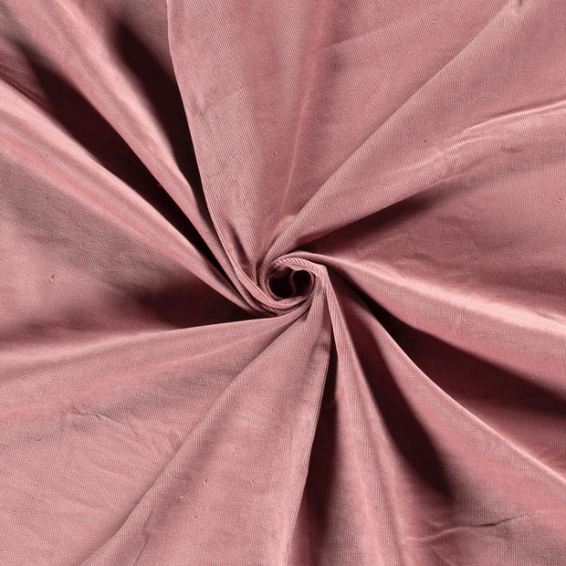 Nadelcord Stretch 16w fabrik Hellmauve 