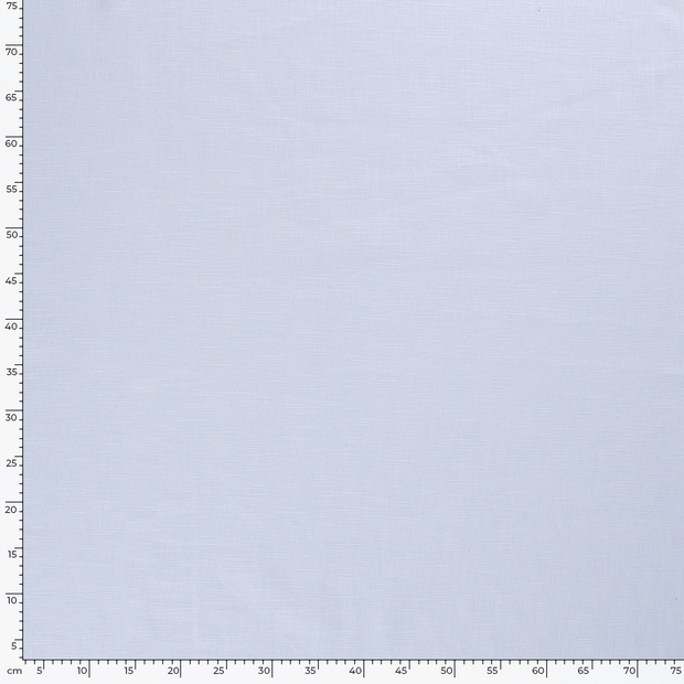 Linen fabric Unicolour Baby Blue