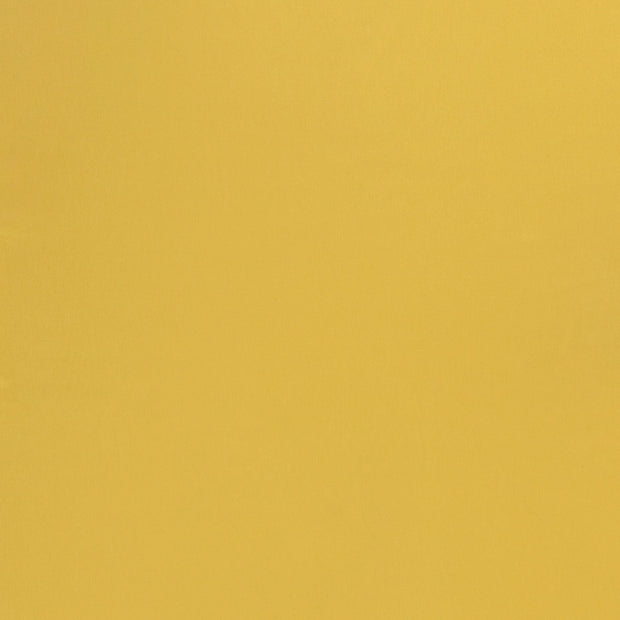 Cotton Satin fabric Yellow matte 