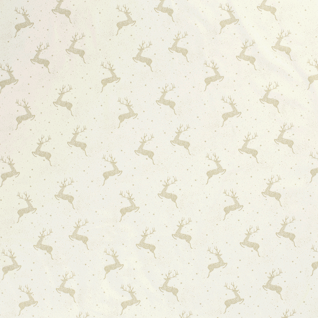 Cotton Poplin fabric Off White 