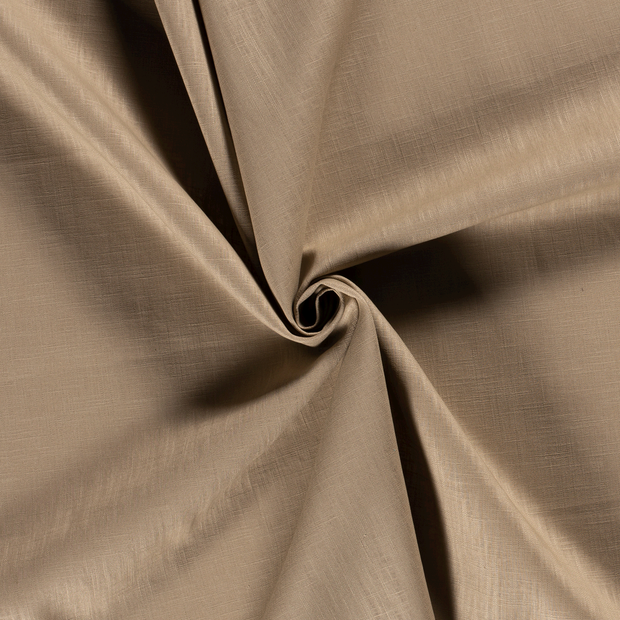 Linen fabric Camel 