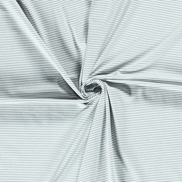 Cotton Jersey Yarn Dyed fabric Ice Blue 