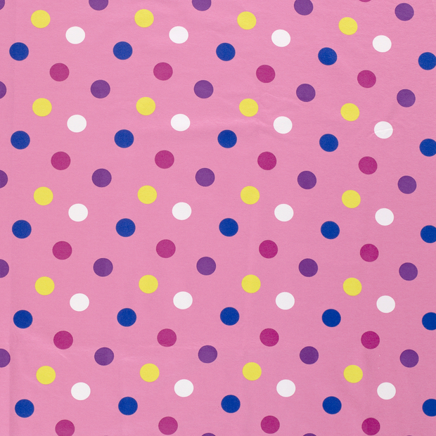 French Terry fabric Pink matte 