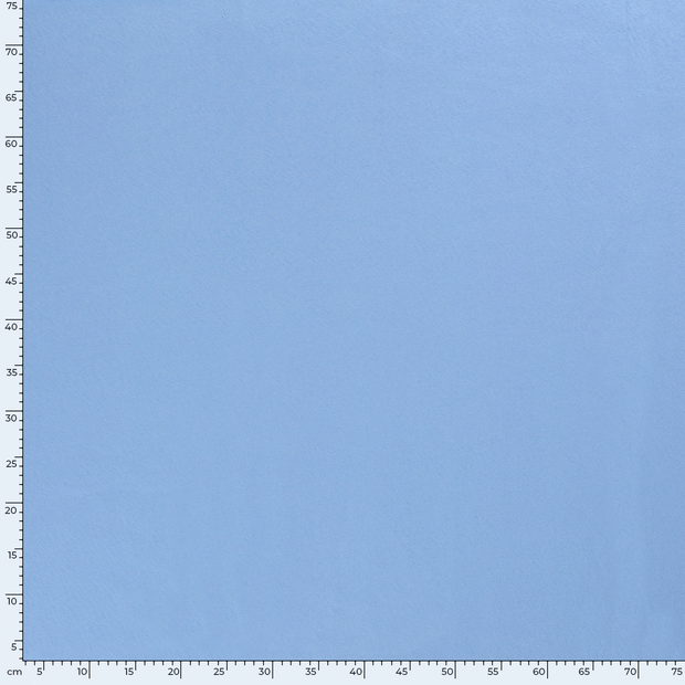 Jogging fabric Unicolour Baby Blue