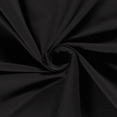 French Terry Unicolour Black