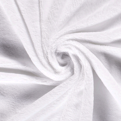 Bamboo Fleece Unicolour Optical White