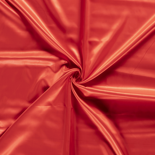 Satin fabric Red 