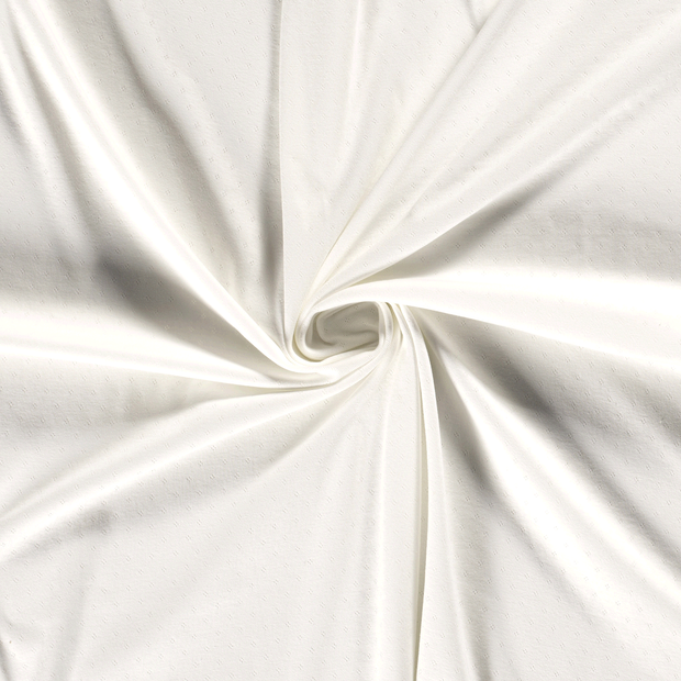 Pinpoint fabric Off White 
