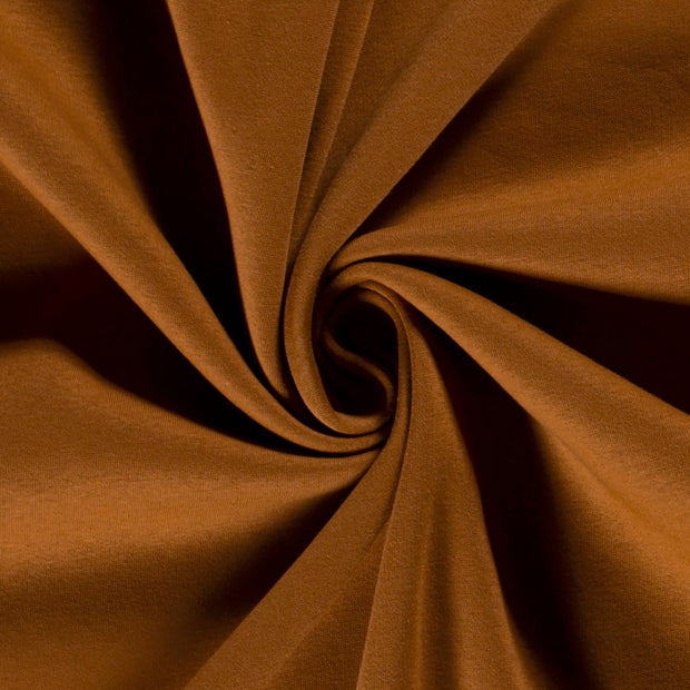 Jogging fabric Unicolour Caramel