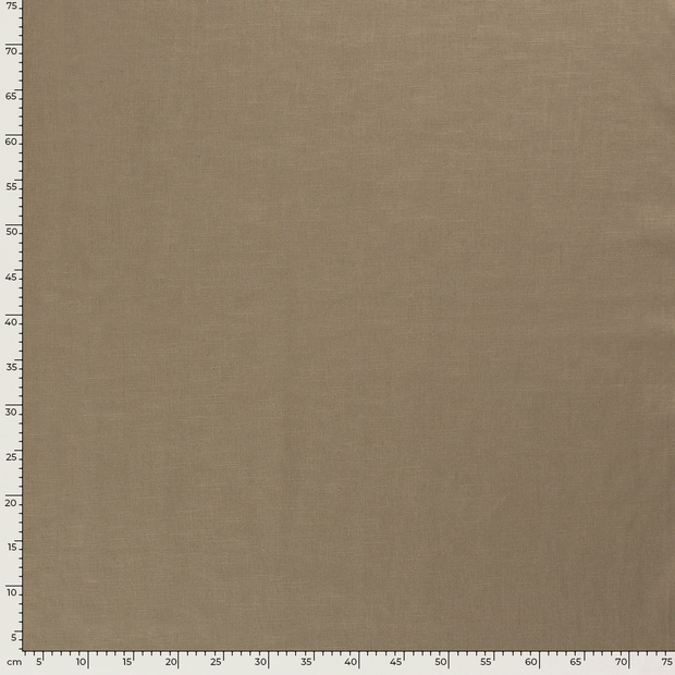 Linen fabric Unicolour Beige