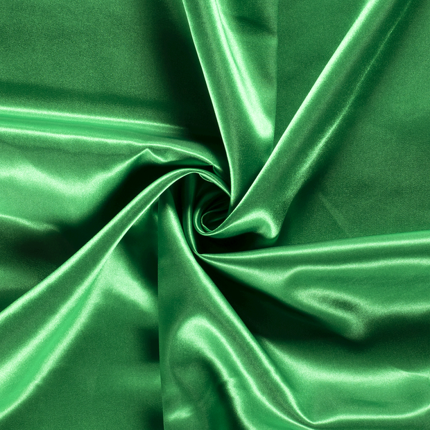 Satin fabrik Grün 