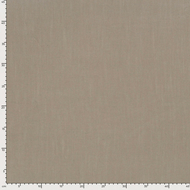 Woven Viscose Linen fabric Unicolour Olive Green
