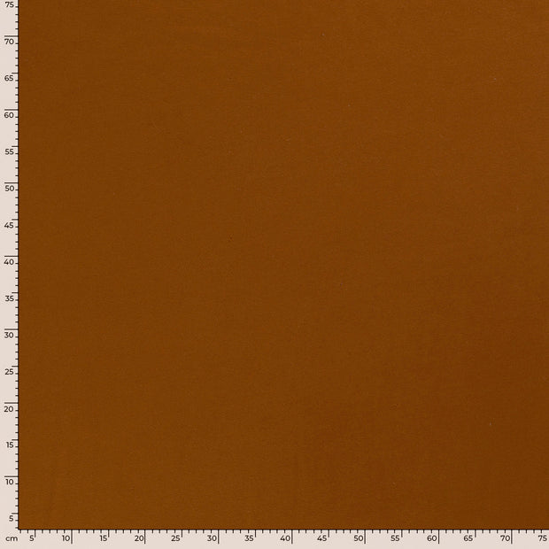 Jogging fabric Unicolour Caramel