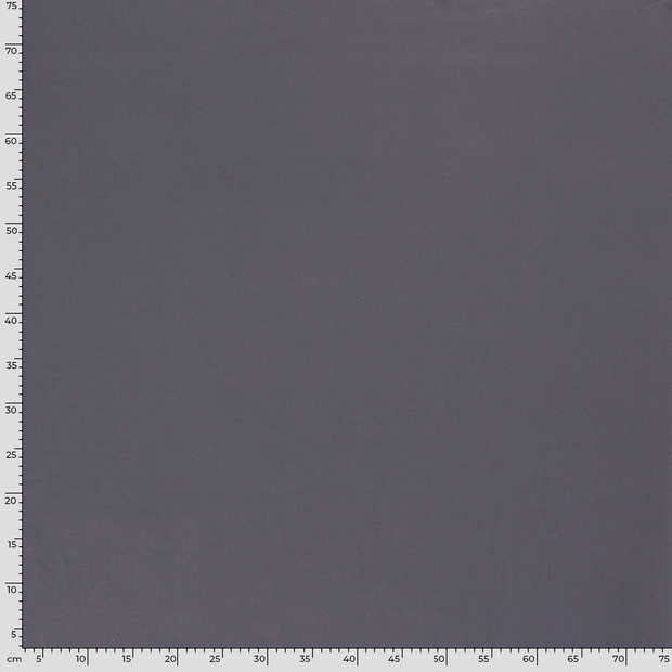 Jersey fabric Unicolour Dark Grey