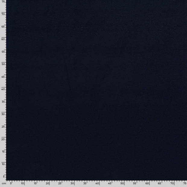 Mantel Wool Touch fabric Unicolour Navy