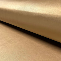 Artificial Leather Unicolour Gold