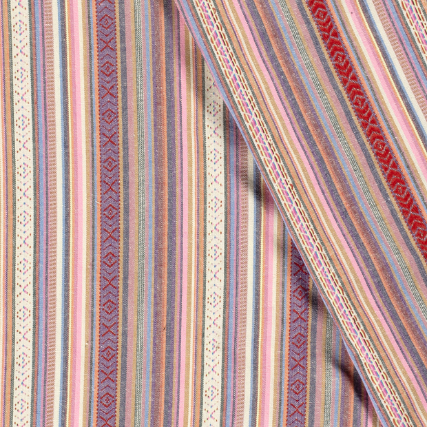 Jacquard fabrik Streifen 
