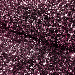 Velvet Sequins Unicolour Old Pink