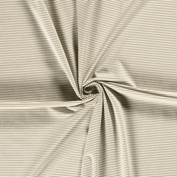 Cotton Jersey Yarn Dyed fabric Olive Green 