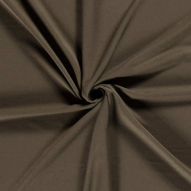 Gabardine fabric Brown 