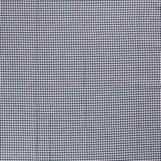 Cotton Poplin fabric Navy matte 