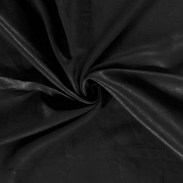 Lin tissu Noir 