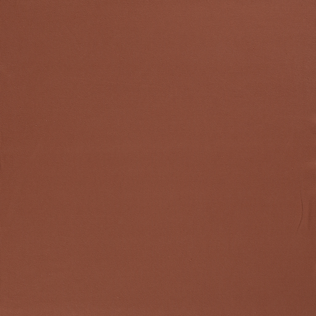 Rib Jersey fabric Redwood matte 