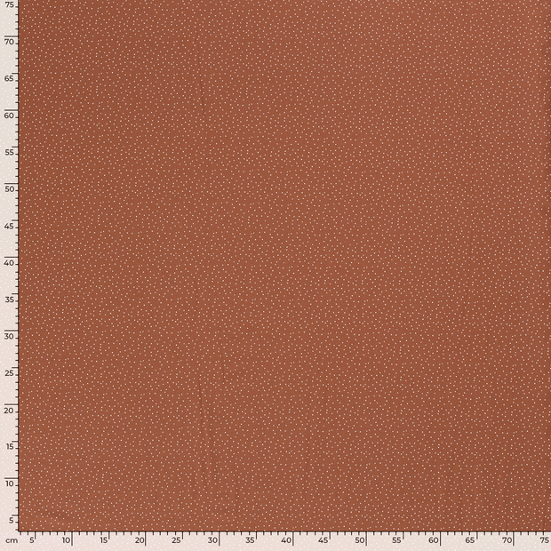 Jersey fabric Dots Old Pink