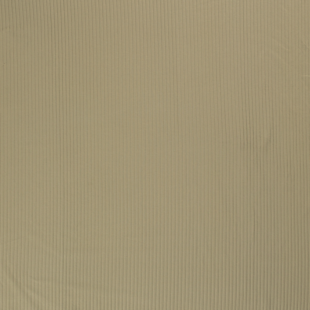 Rib Jersey fabric Olive Green soft 